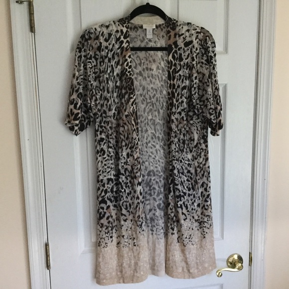 Chico's Jackets & Blazers - Chico’s Women’s Size 2 Long Cover up